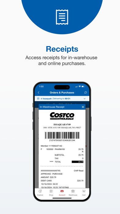 Costco Wholesale app screenshot 3