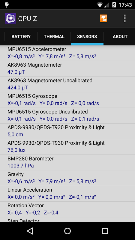 CPU-Z app screenshot 6