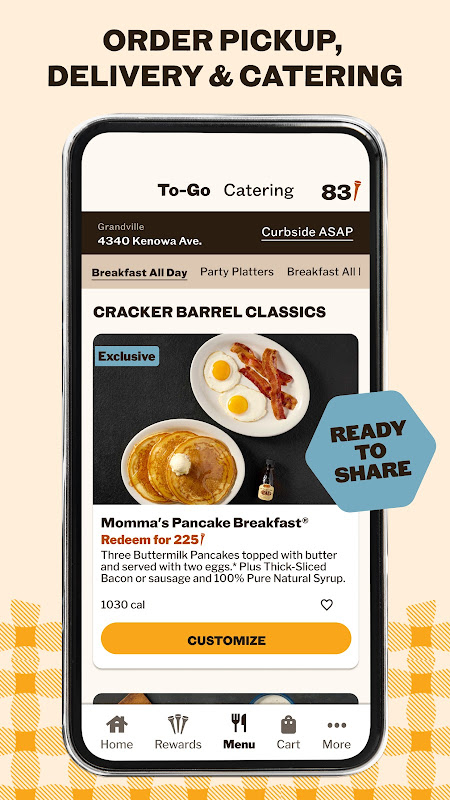 Cracker Barrel app screenshot 3
