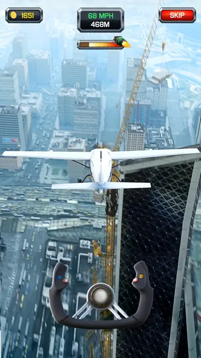 Crazy Plane Landing app screenshot 2