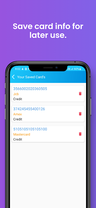 Credit Card Checker app screenshot 4