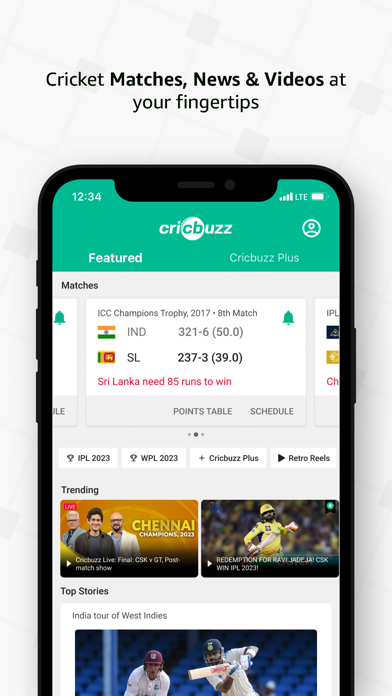 Cricket Live Score : Live Line app screenshot 1