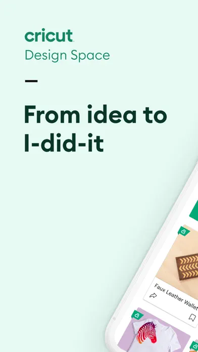 Cricut Design Space app screenshot 1