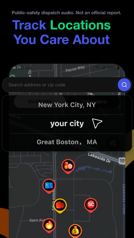 CrimeRadar: Dispatch Alerts app screenshot 3
