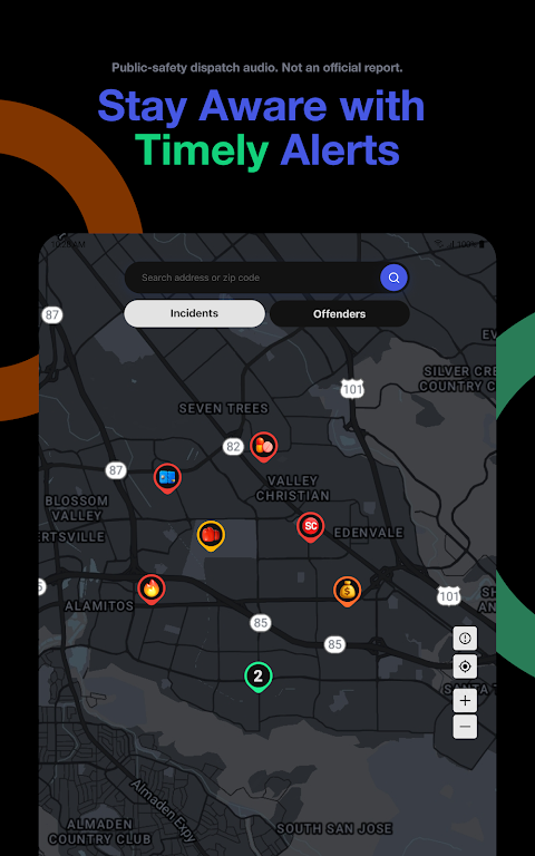 CrimeRadar: Dispatch Alerts app screenshot 5