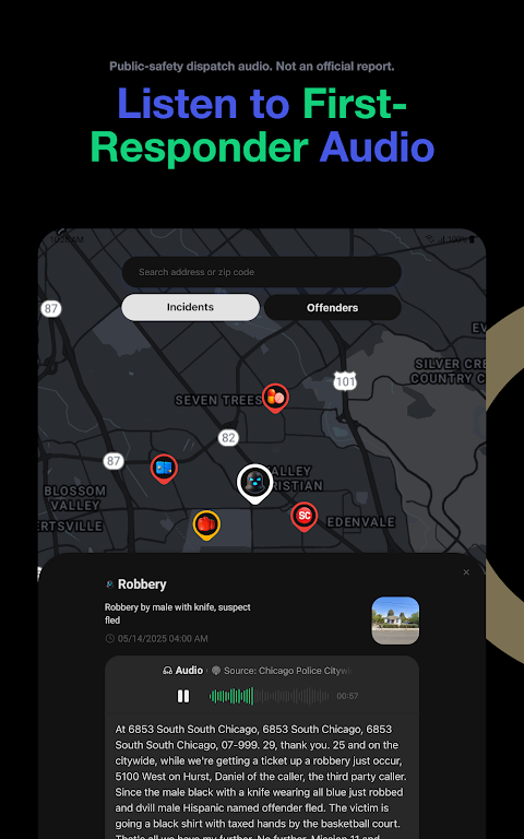 CrimeRadar: Dispatch Alerts app screenshot 6