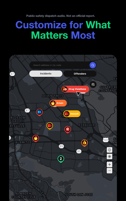 CrimeRadar: Dispatch Alerts app screenshot 8