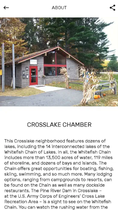 Crosslake app screenshot 2