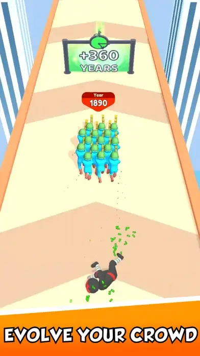 Crowd Evolution! app screenshot 3