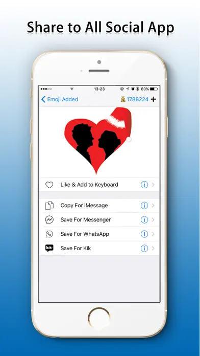 Crown Heart Emoji Camera app screenshot 4