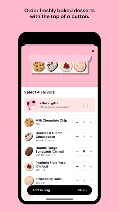 Crumbl Cookies app screenshot 4