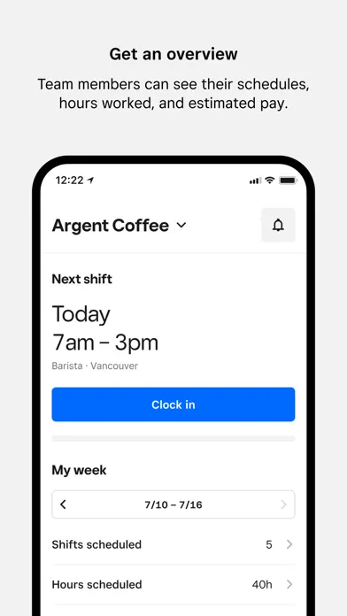 Crunchtime Teamworx app screenshot 2