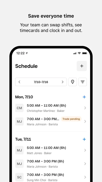 Crunchtime Teamworx app screenshot 5