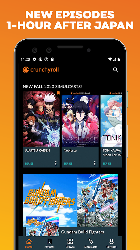 Crunchyroll app screenshot 5