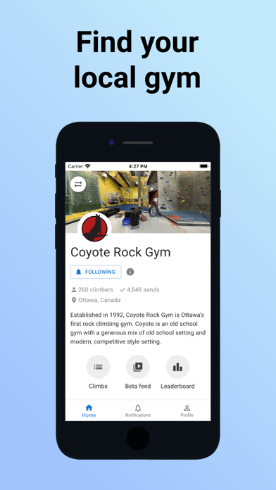 Crux app screenshot 2