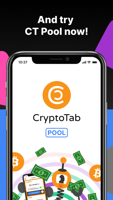 CT Pool: Crypto Mining App app screenshot 7