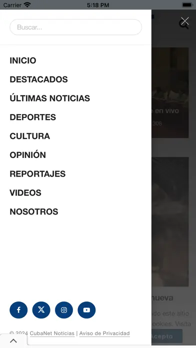 Cubanet app screenshot 3
