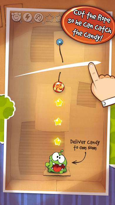 Cut the Rope GOLD app screenshot 1