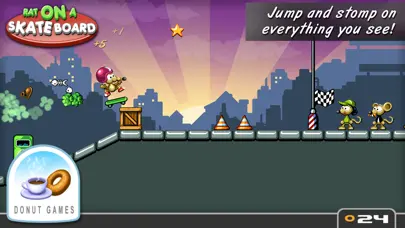 Cyber Surfer: Beat&Skateboard app screenshot 1