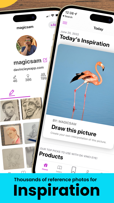 Da Vinci Eye: AR Art Projector app screenshot 8