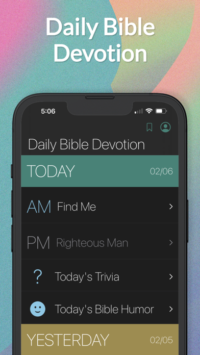 Daily Bible Devotion & Prayer app screenshot 1