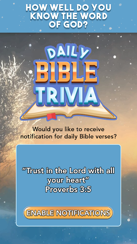 Daily Bible Trivia Bible Games app screenshot 3