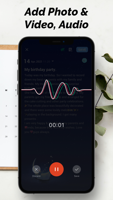 Daily Diary:Journal with Lock app screenshot 8