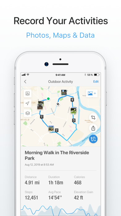 Daily Step Counter – Pedometer app screenshot 2