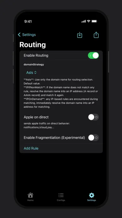 DarkTunnel – SSH DNSTT V2Ray app screenshot 3