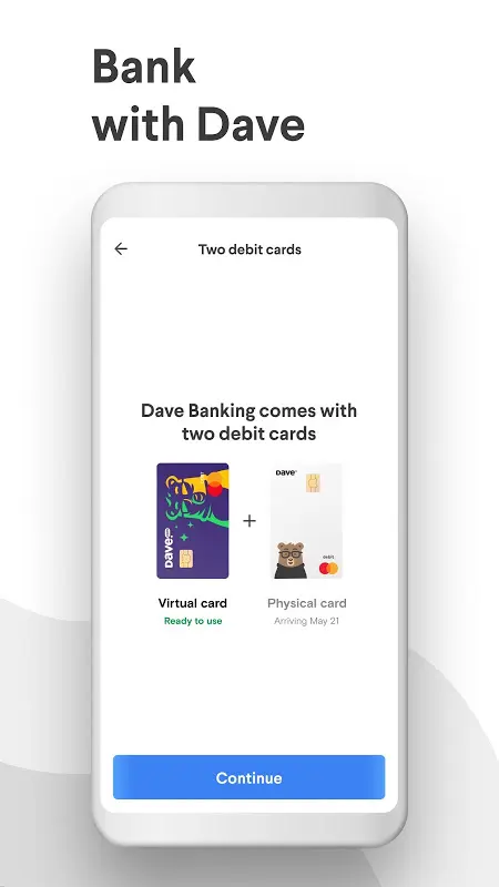 Dave – Banking & Cash Advance app screenshot 4