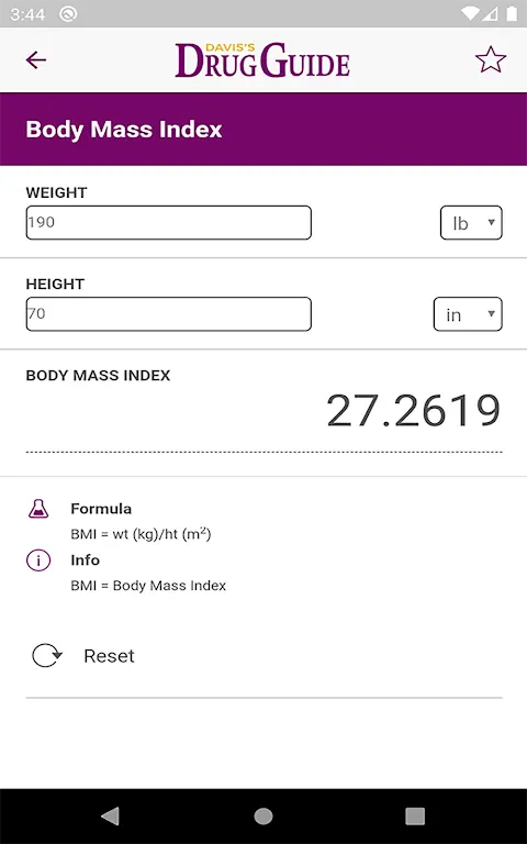 Davis’s Drug Guide for Nurses app screenshot 2