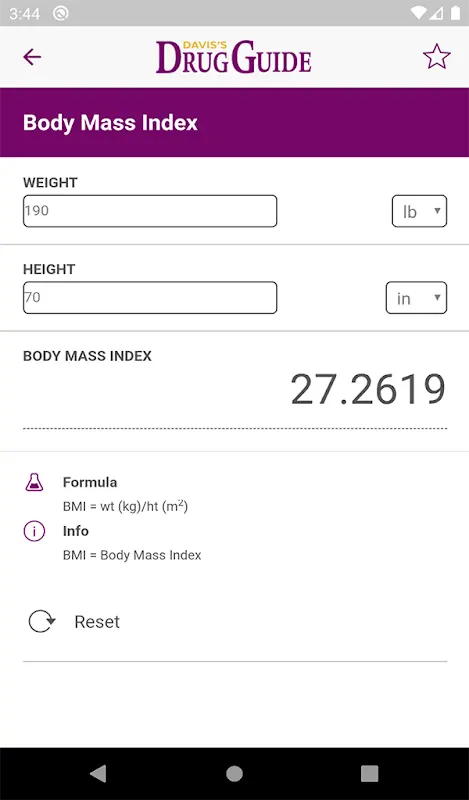 Davis’s Drug Guide for Nurses app screenshot 8