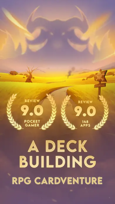 Dawncaster: Deckbuilding RPG app screenshot 1