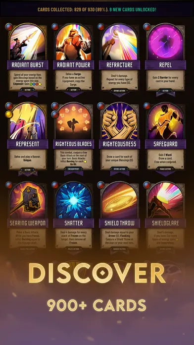 Dawncaster: Deckbuilding RPG app screenshot 8