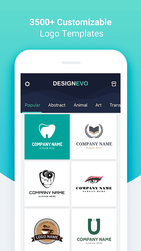 DesignEvo – Logo Maker app screenshot 1
