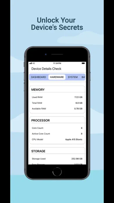 Device Info: View phone info app screenshot 3