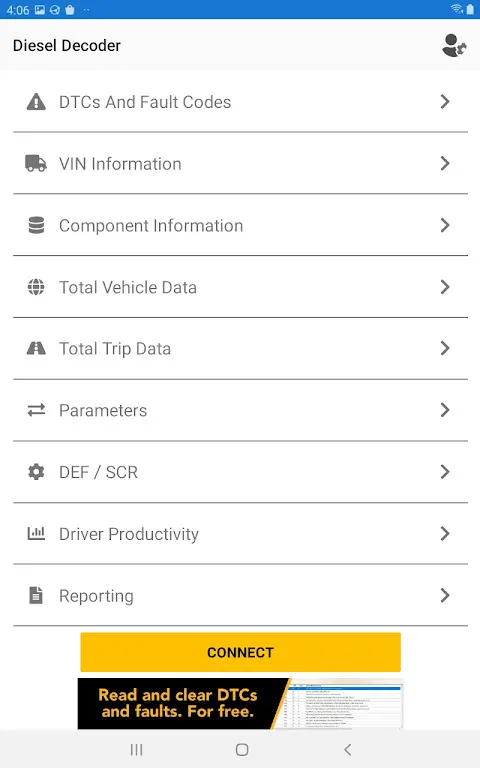 Diesel Decoder app screenshot 1