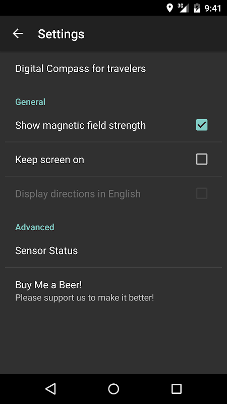 Digital Compass app screenshot 4