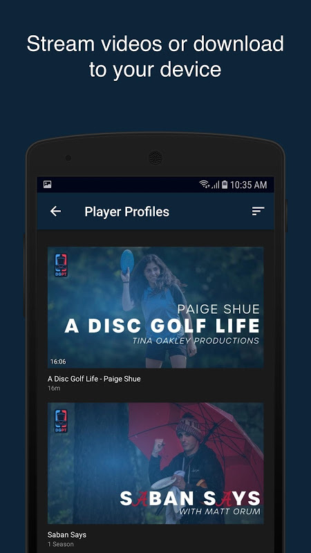 Disc Golf Network app screenshot 3