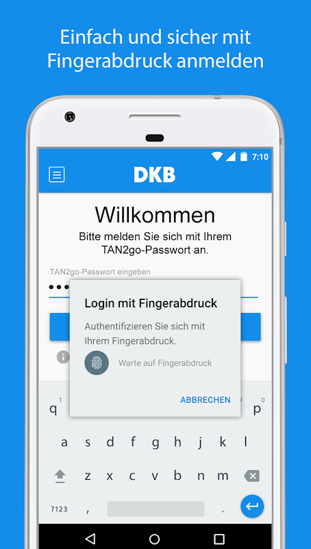 DKB-TAN2go app screenshot 1