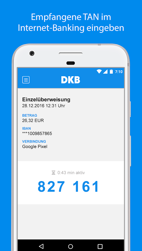 DKB-TAN2go app screenshot 2