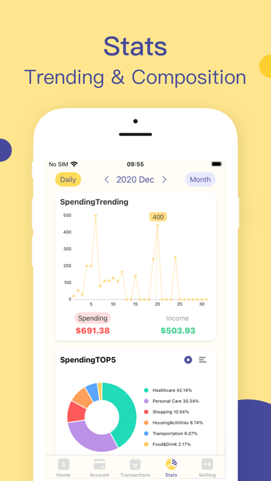 DollarWise: Budget & Tracking app screenshot 5