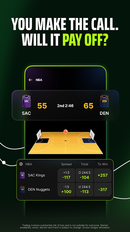 DraftKings Predictions app screenshot 4