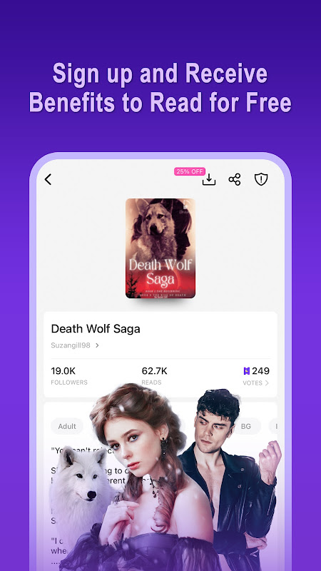 Dreame app screenshot 2