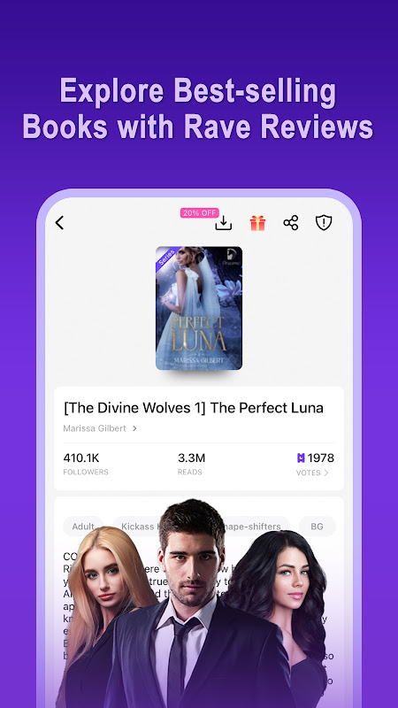 Dreame app screenshot 3