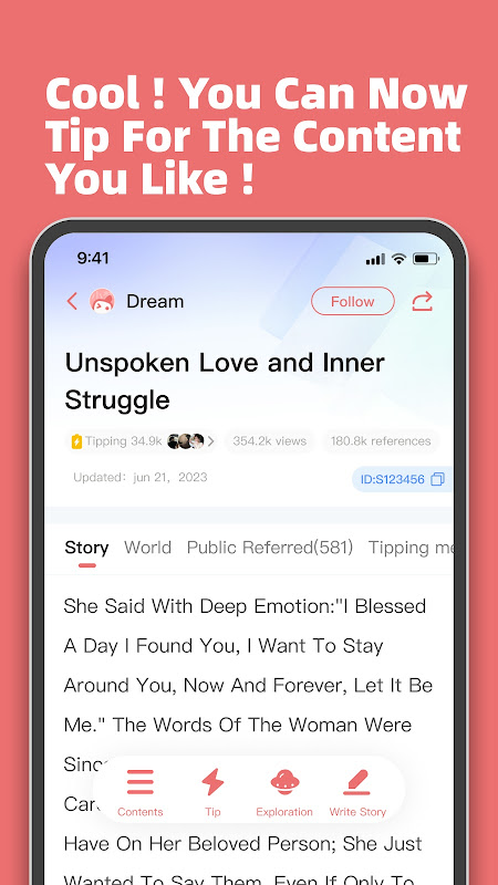 Dreamily app screenshot 2