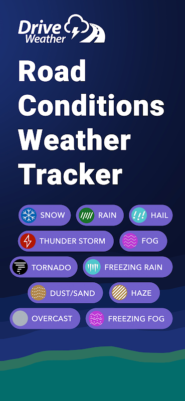 Drive Weather With Live Radar app screenshot 1
