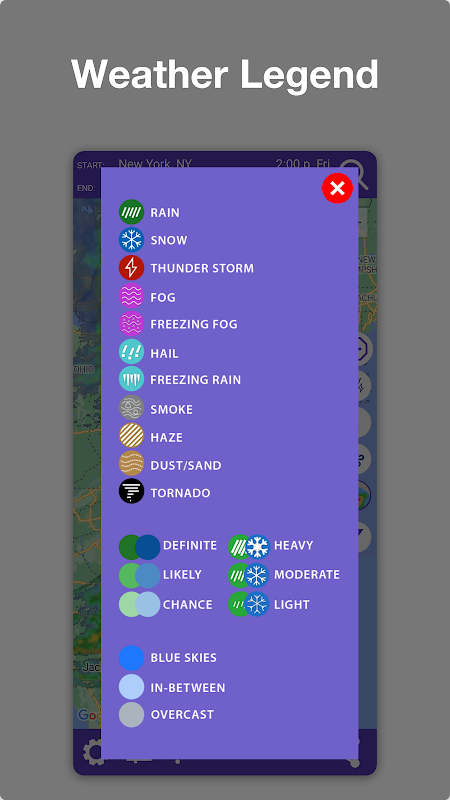 Drive Weather With Live Radar app screenshot 6
