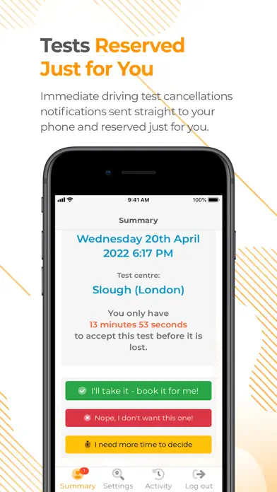 Driving Test Cancellations NOW app screenshot 3