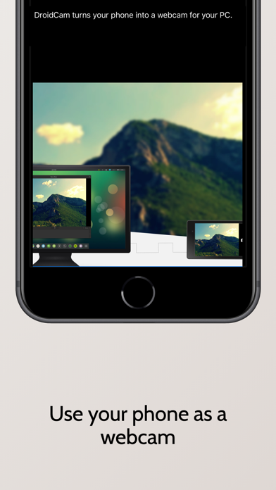 DroidCamX – HD Webcam for PC app screenshot 1